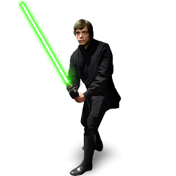 Luke Skywalker 1 Icon 256x256 png